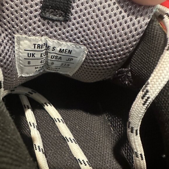 Gucci x Balenciaga The Hacker Project Triple S Beige Green Yellow - Size 42- US9 - Picture 13 of 13